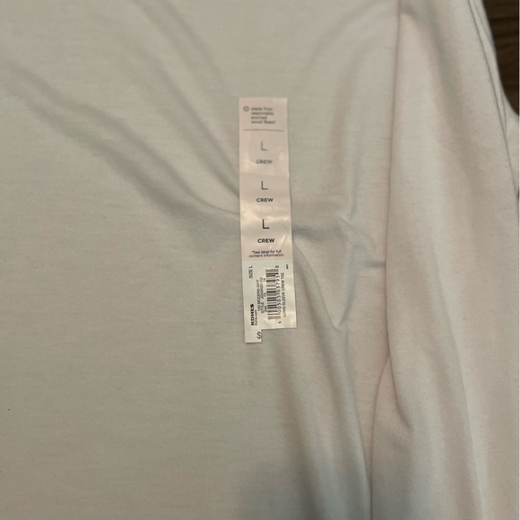 SO Women's Classic White Long Sleeve Tee Soft and Cozy Size L -NWT - Picture 4 of 5